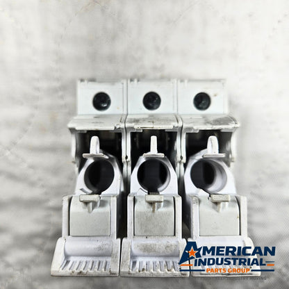 Eaton Bussmann CHCC 3-pole fuse holder 30A 600V Class CC DIN rail for industrial electrical panels and MRO applications