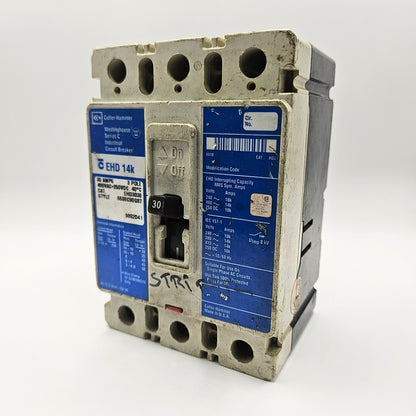 Eaton EHD3030 circuit breaker for industrial automation and MRO applications. American Industrial Parts Group.