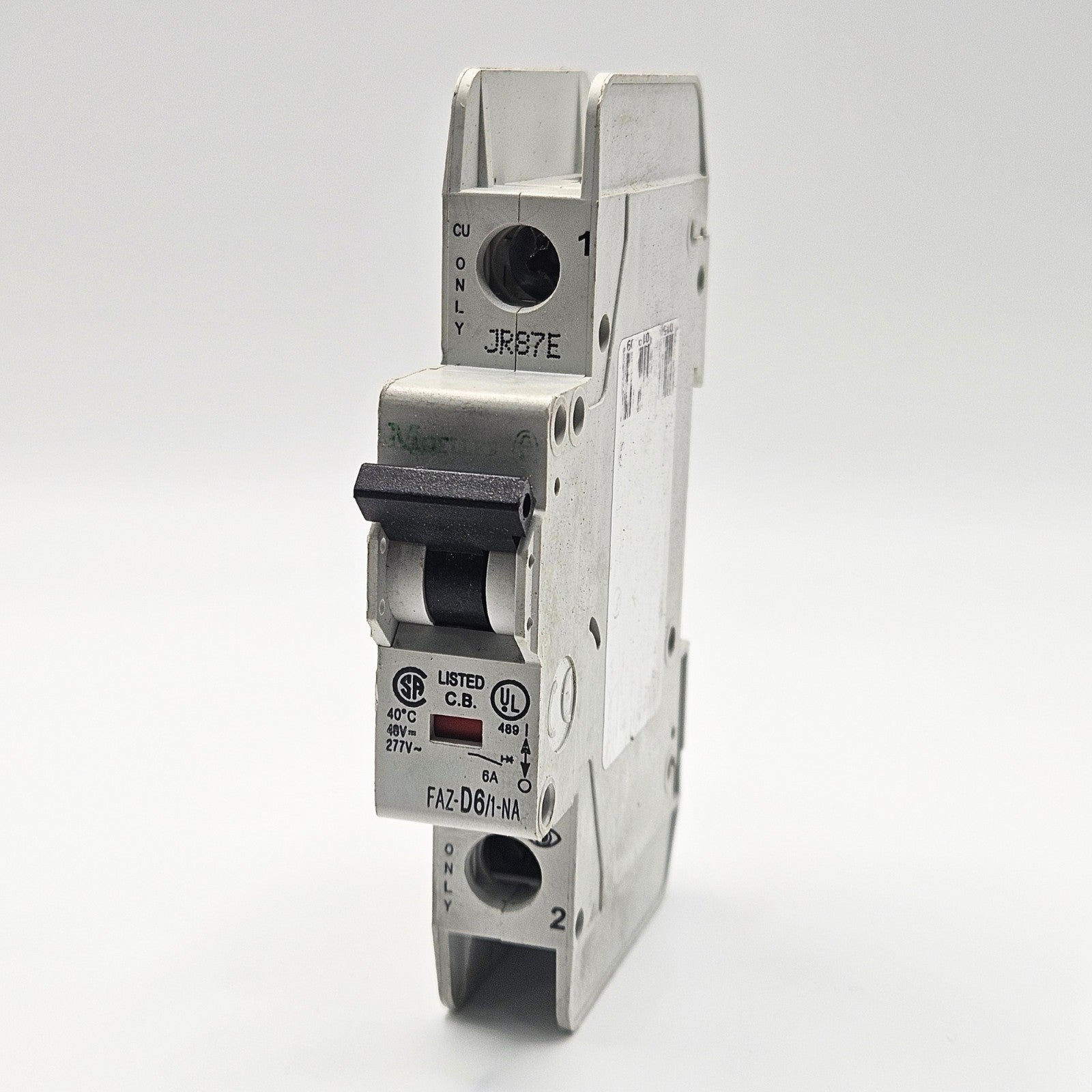 Eaton Moeller FAZ-D6/1-NA Circuit Breaker industrial automation/MRO circuit protection component. American Industrial Parts Group.