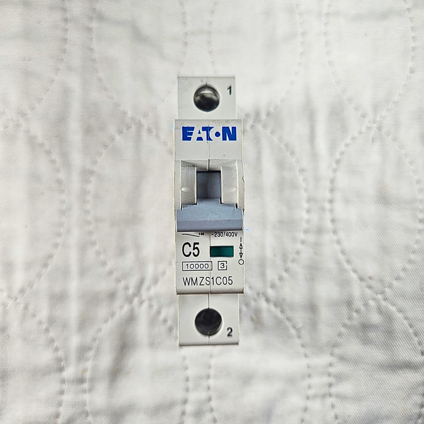 Eaton WMZS1C05 miniature circuit breaker for industrial automation and MRO electrical control panel applications. American Industrial Parts Group.
