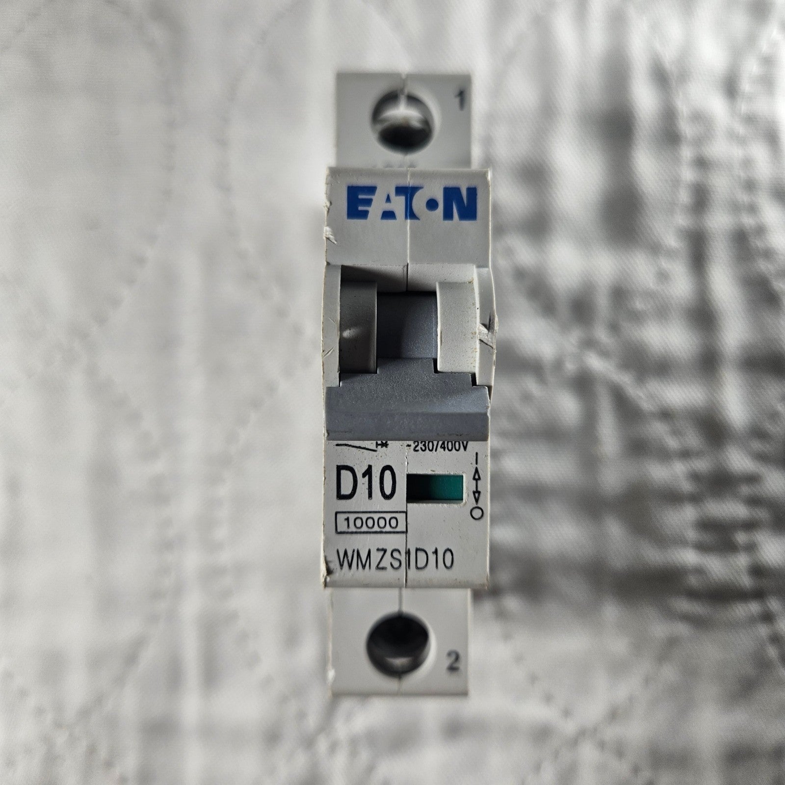 Eaton WMZS1D10 miniature circuit breaker for industrial automation and MRO electrical panel applications. American Industrial Parts Group.
