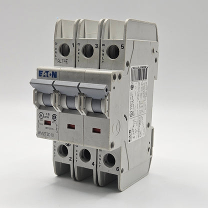Eaton WMZT3D10 D10 Mini Circuit Breaker industrial automation/MRO circuit protection component. American Industrial Parts Group.