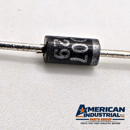 Lot of 50 ECG-125 1N4007 1000V rectifier diodes DO-41 for power supply repair from American Industrial Parts Group