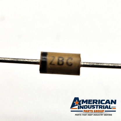ECG-5121A ZBC-7.5 7.5V 5W axial Zener diode for voltage regulation and electronic repair from American Industrial Parts Group