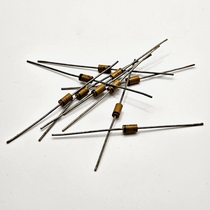 Lot of 10 ECG-5121A ZBC-7.5 7.5V 5W axial Zener diodes for voltage regulation and electronic repair from American Industrial Parts Group