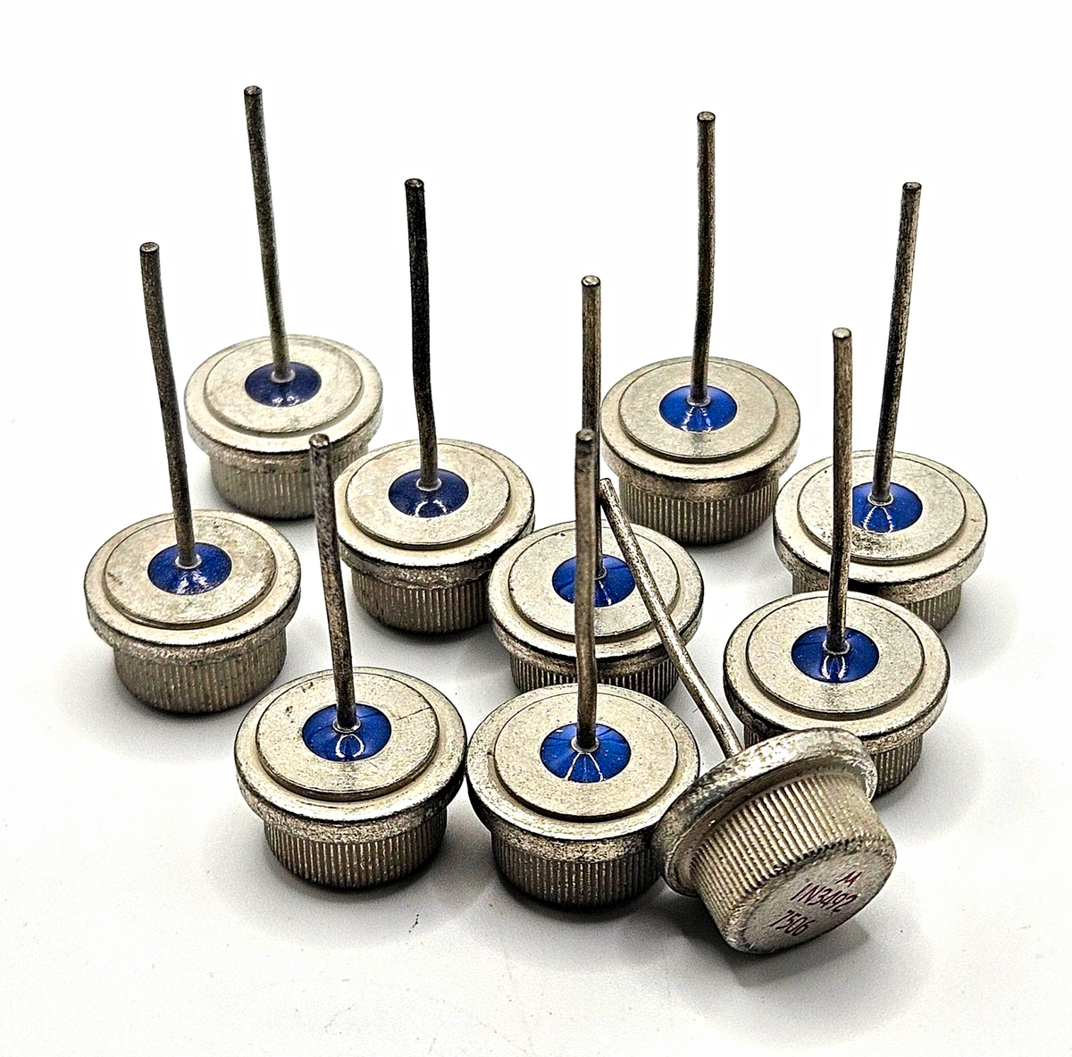 Lot of 10 ECG 5966 1N3492 25A press-fit rectifier diodes for power supply and alternator repair from American Industrial Parts Group
