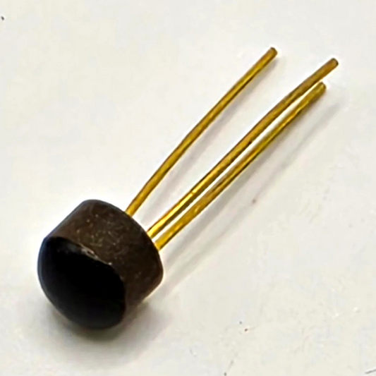 ECG128 2N3568 NPN silicon transistor gold leads for audio and video amplifier repair from American Industrial Parts Group