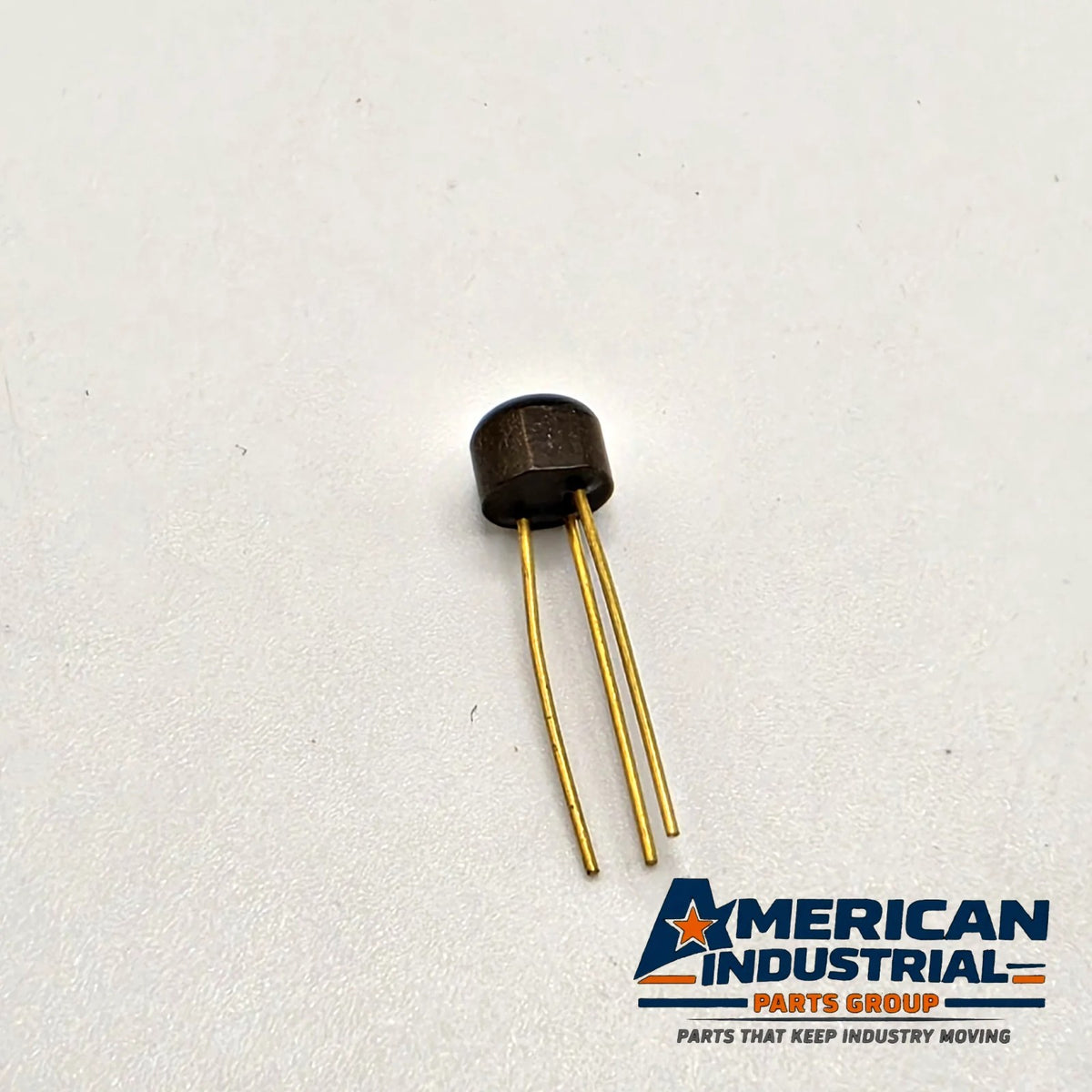 ECG128 2N3568 NPN silicon transistor gold leads for audio and video amplifier repair from American Industrial Parts Group