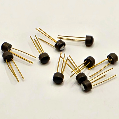 Lot of 10 ECG128 2N3568 NPN silicon transistors gold leads for audio and video amplifier repair from American Industrial Parts Group