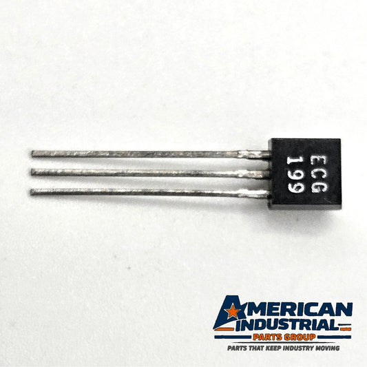 ECG199 NTE199 NPN silicon low noise high gain transistor TO-92 50V for audio preamplifier and instrumentation repair