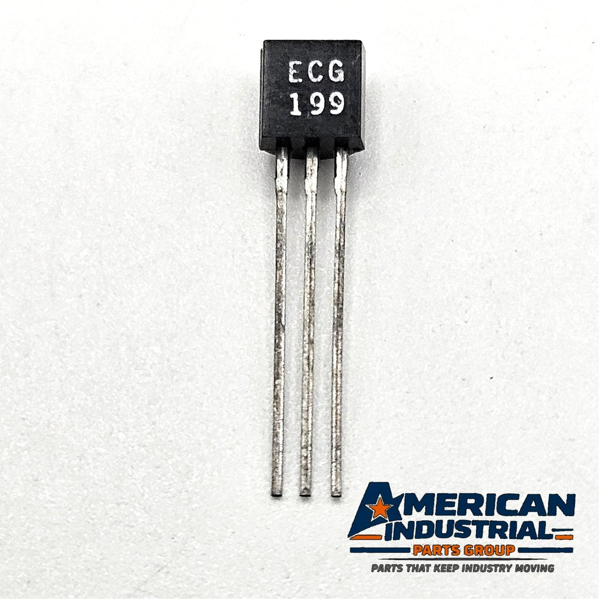ECG199 NTE199 NPN silicon low noise high gain transistor TO-92 50V for audio preamplifier and instrumentation repair