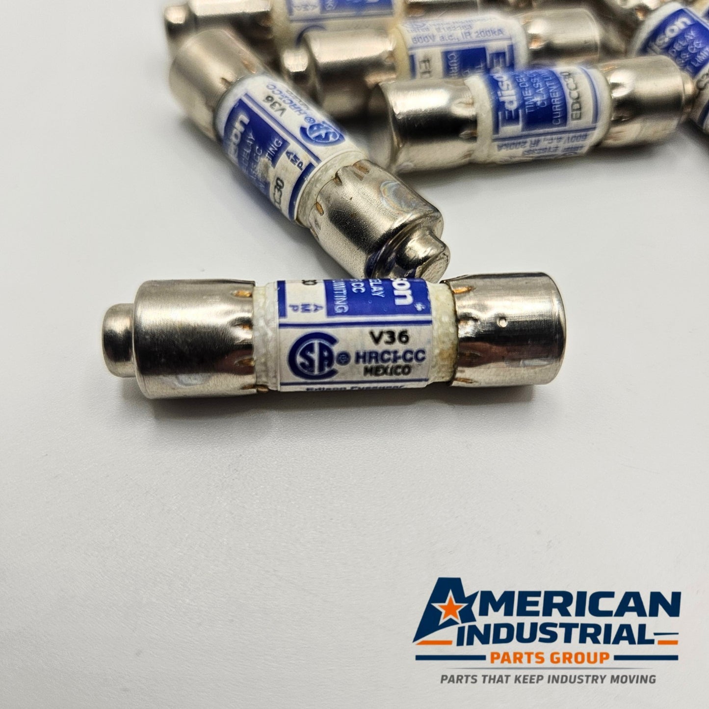 Edison Eaton EDCC30 30A 600VAC Class CC time-delay fuse for motor circuits and industrial control panels