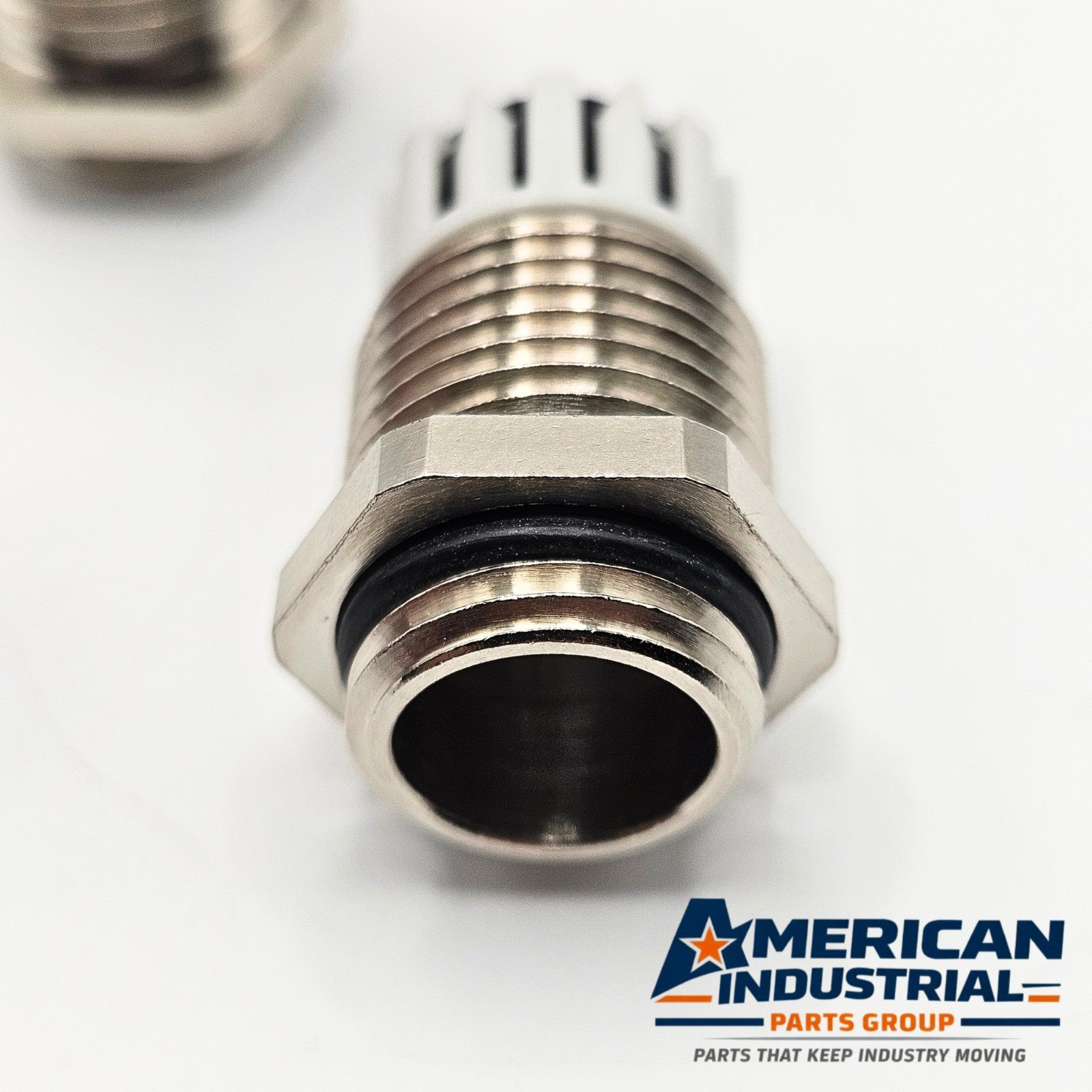 EGU FKG0201875 M16 nickel-plated brass cable gland for industrial control panels and electrical enclosures