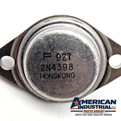 Fairchild 2N4398 PNP power transistor TO-3 40V 30A vintage new old stock for power electronics repair