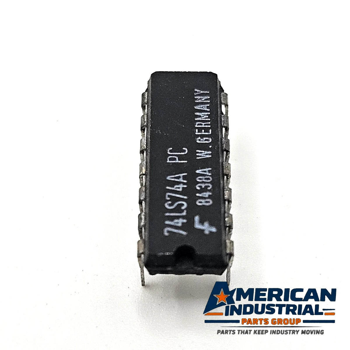 Fairchild 74LS74A PC dual D-type flip-flop DIP-14 lot of 3 for vintage electronics repair and TTL logic circuits