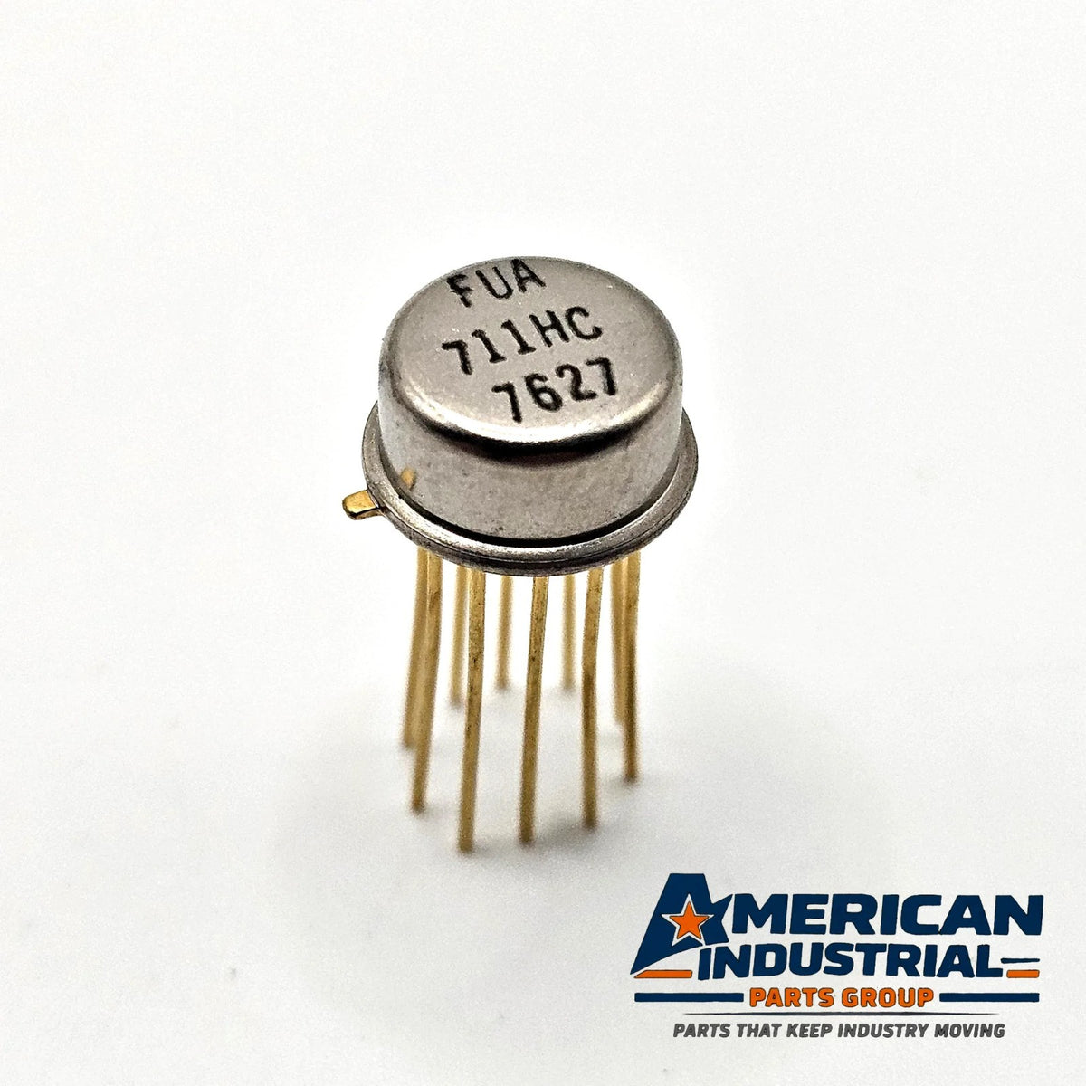 Lot of 10 Fairchild UA711HC ECG-911 dual differential comparators for electronic repair from American Industrial Parts Group