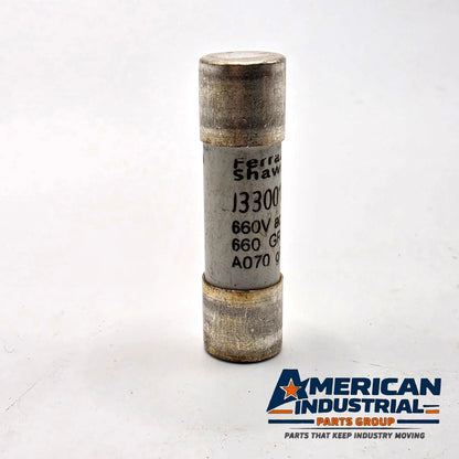 Ferraz Shawmut A070GRB16T13 J330012 Protistor 16A 700V 10x38 semiconductor fuse for drive and rectifier protection from American Industrial Parts Group