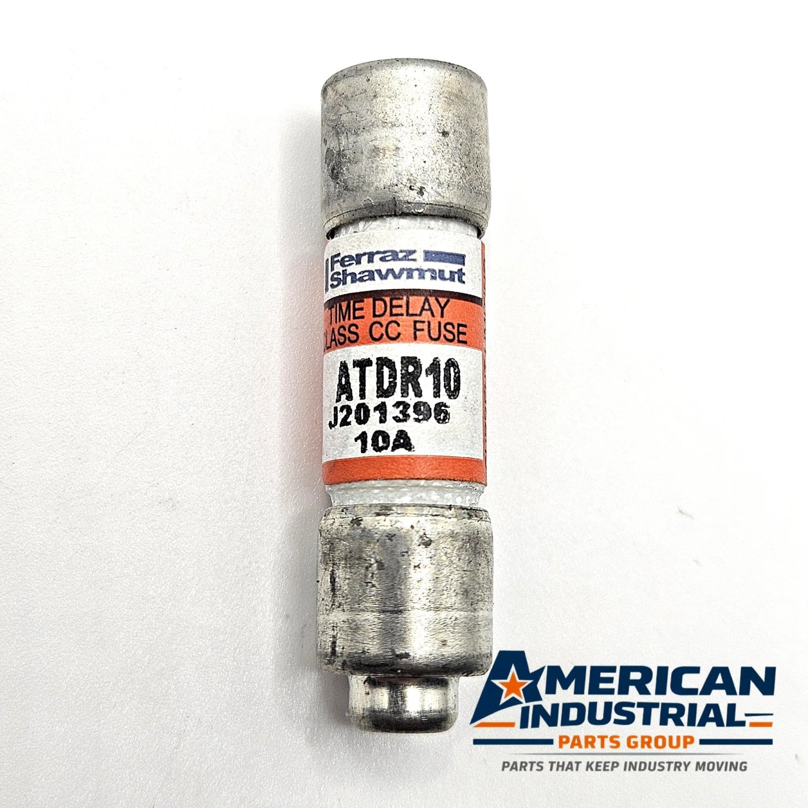 Ferraz Shawmut Mersen ATDR10 10A 600VAC Class CC time-delay fuse for motor circuits and industrial control panels
