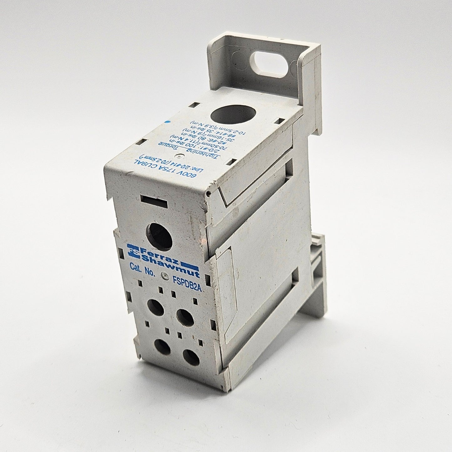 Ferraz Shawmut FSPDB2A distribution block for industrial automation and MRO applications. American Industrial Parts Group.