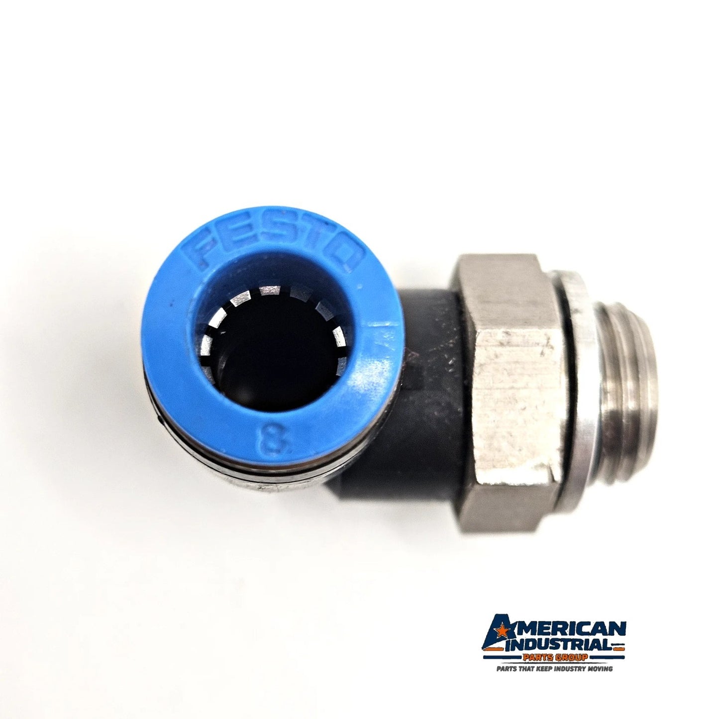 Festo QSL-G1/4-8 186120 push-in 90 degree elbow fitting 8mm G1/4 for pneumatic systems