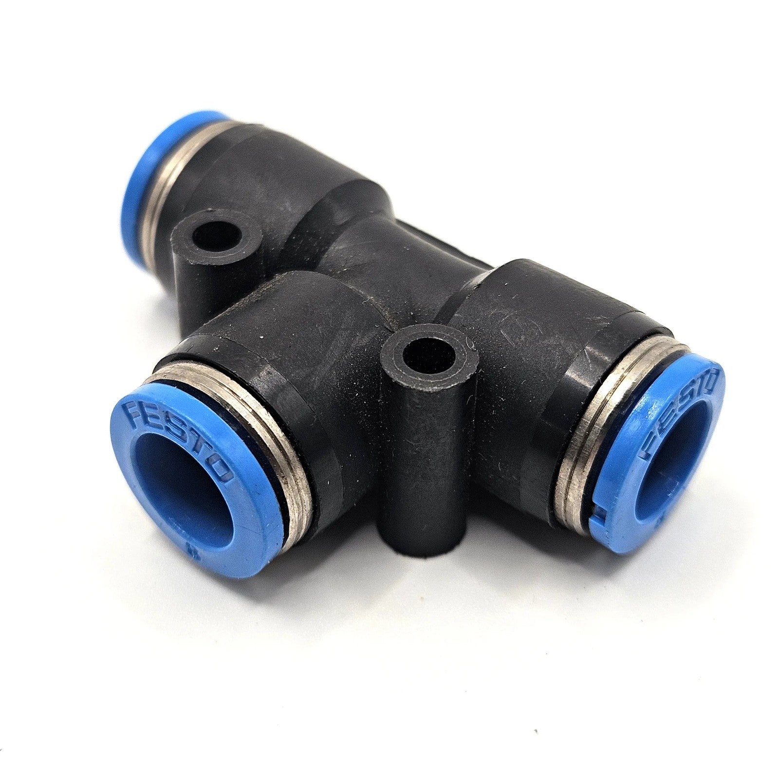 Festo QST-8 153130 push-in pneumatic tee connector 8mm for compressed air systems