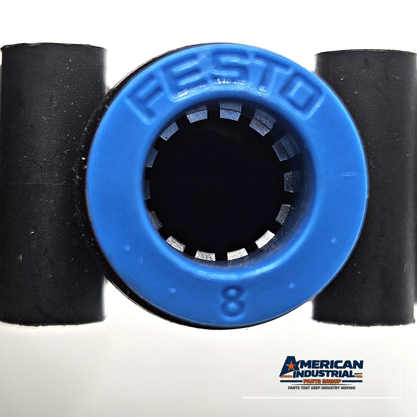 Festo QST-8 153130 push-in pneumatic tee connector 8mm for compressed air systems