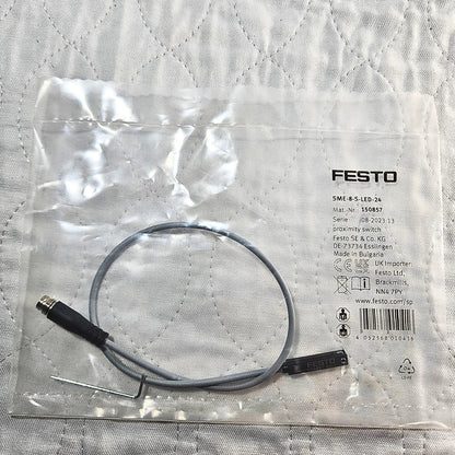 Festo SME-8-LED-24 cylinder sensor reed switch 24V for pneumatic automation systems and industrial control applications