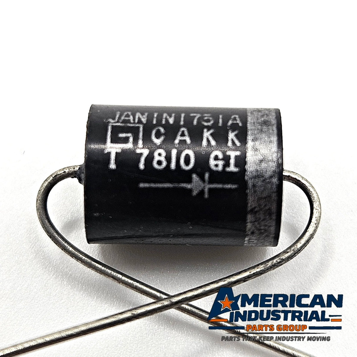 Lot of 10 General Instrument JAN1N1751A 3.6kV axial lead diodes new