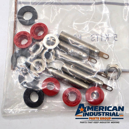 H.H. Smith 206-102 red insulated panel mount banana jack kit pack of 5 for test equipment from American Industrial Parts Group