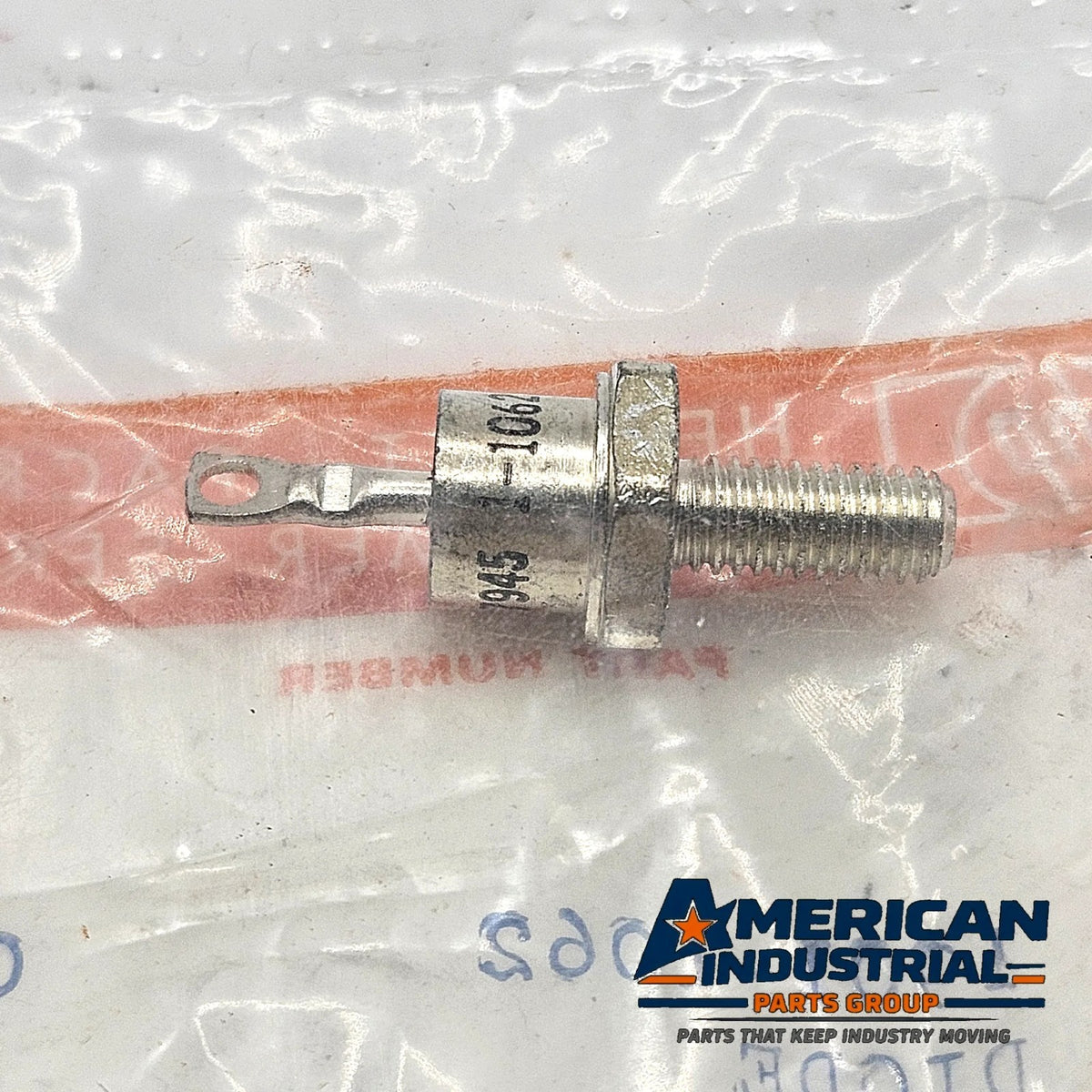 Hewlett-Packard HP 1901-1062 silicon stud mount diode 25A NSN 5961-01-013-9353 in original HP service packaging