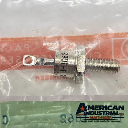Hewlett-Packard HP 1901-1062 silicon stud mount diode 25A NSN 5961-01-013-9353 in original HP service packaging