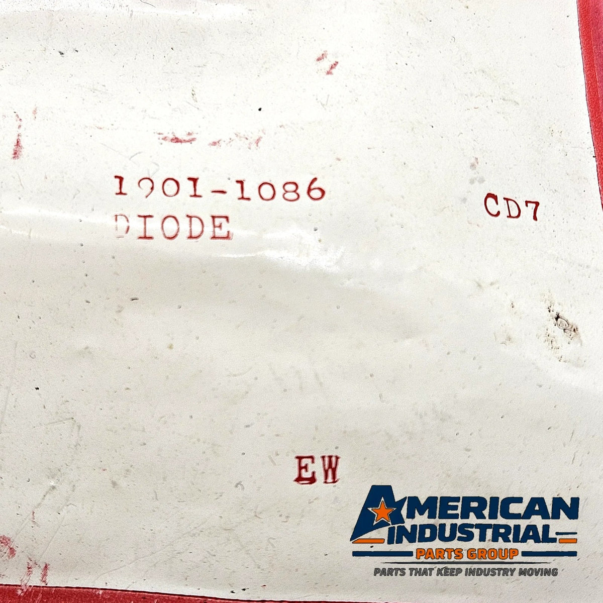 Hewlett-Packard HP 1901-1086 rectifier diode 50V 5A MR820 cross-reference in HP Customer Service packaging