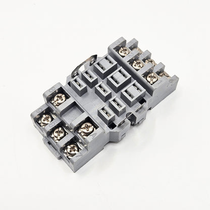 IDEC SR3B-05 11 pin relay socket for industrial automation systems. American Industrial Parts Group.