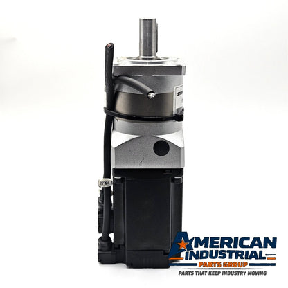 Inovance MS1H1-40B30CB 400W AC servo motor with Stonker STF60-10 planetary gear reducer for industrial motion control