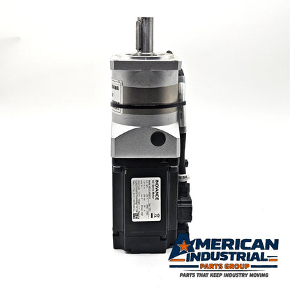 Inovance MS1H1-40B30CB 400W AC servo motor with Stonker STF60-10 planetary gear reducer for industrial motion control