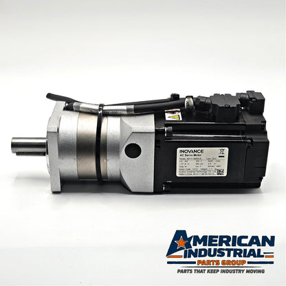Inovance MS1H1-40B30CB 400W AC servo motor with Stonker STF60-10 planetary gear reducer for industrial motion control