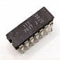 ITT 7437J quad 2-input NAND buffer TTL IC 14-pin ceramic DIP 1977 from American Industrial Parts Group