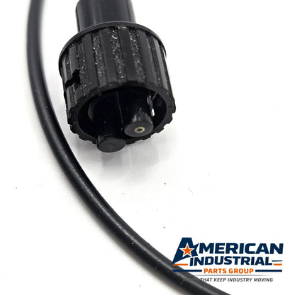 Keyence FU-22 focused-beam reflective fiber optic sensor unit 50cm fixed fiber used for industrial automation