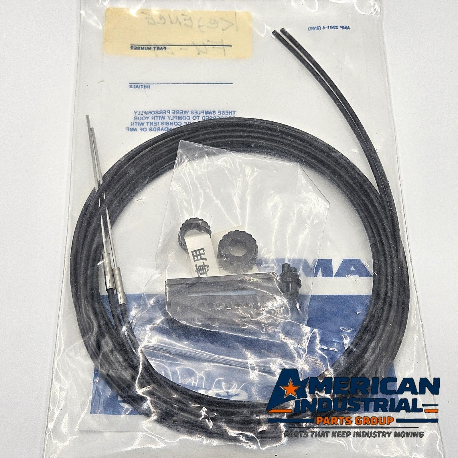 Keyence FU-34 transmissive thrubeam fiber optic sensor unit for fiber amplifiers in industrial automation