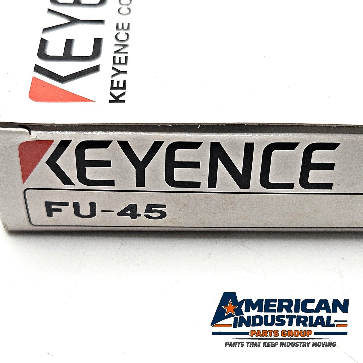 Keyence FU-45 reflective fiber optic sensor unit for fiber amplifiers in industrial automation