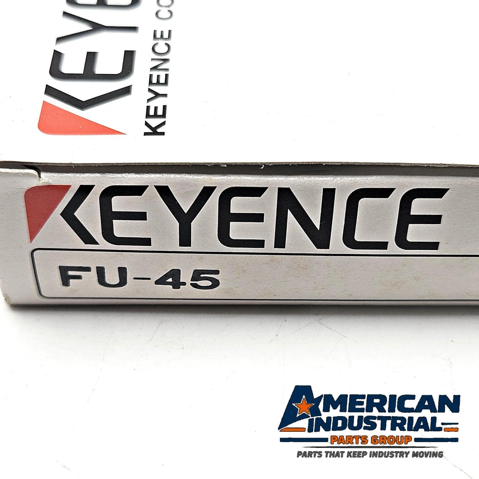 Keyence FU-45 reflective fiber optic sensor unit for fiber amplifiers in industrial automation