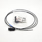 Keyence FU-49 diffuse reflective fiber optic sensor unit 1m fixed fiber 1.5mm head for industrial automation