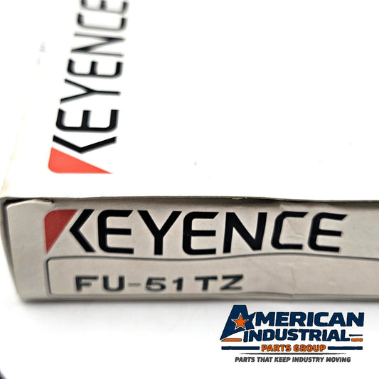 Keyence FU-51TZ thrubeam fiber optic sensor unit for fiber amplifiers in industrial automation