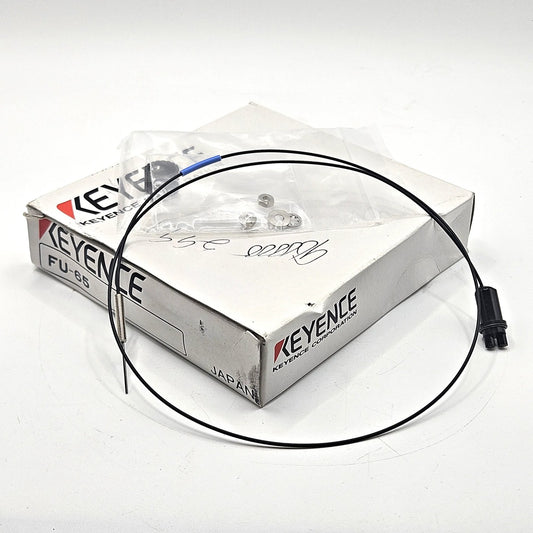 Keyence FU-65 reflective fiber unit fiber optic cable for fiber optic amplifiers in industrial automation