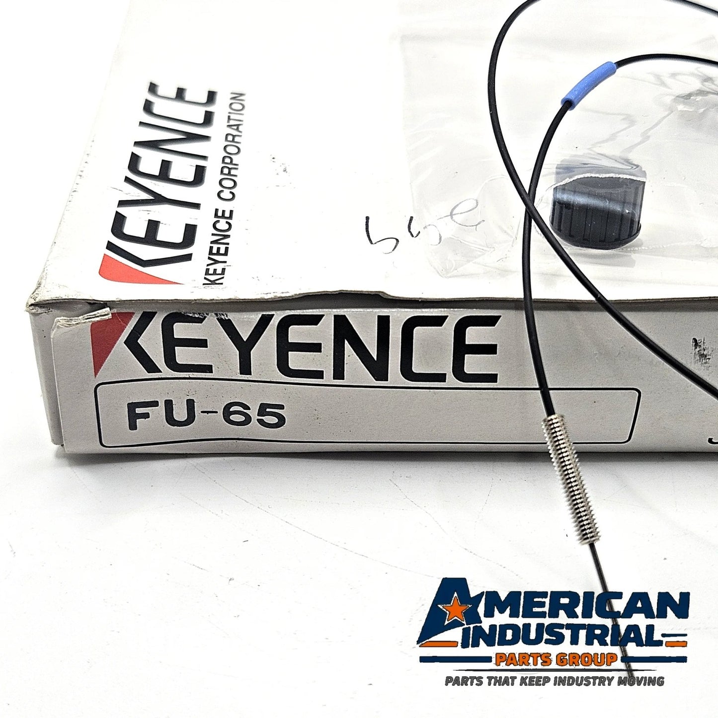 Keyence FU-65 reflective fiber unit fiber optic cable for fiber optic amplifiers in industrial automation