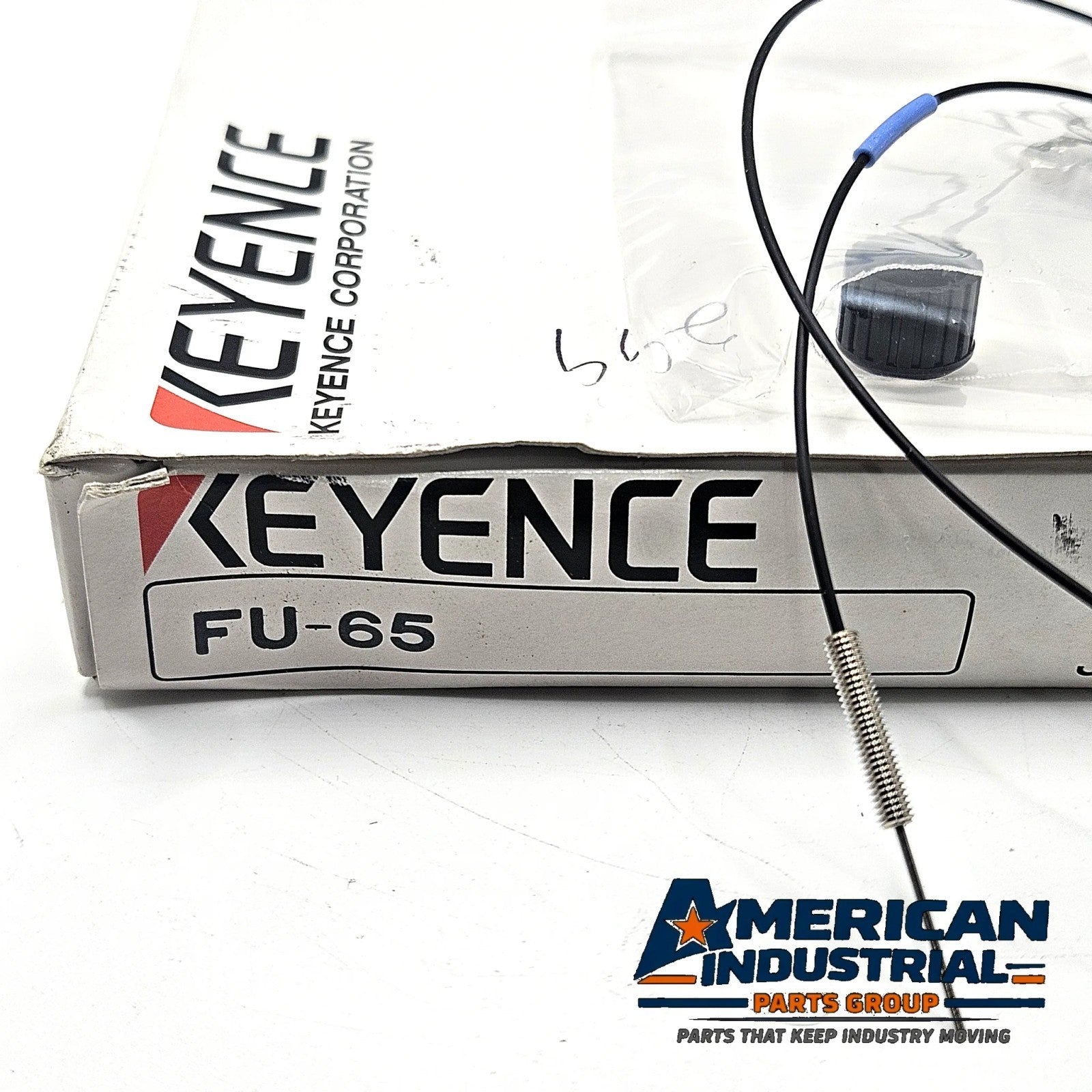 Keyence FU-65 reflective fiber unit fiber optic cable for fiber optic amplifiers in industrial automation