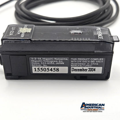Keyence LV-22A digital laser sensor amplifier expansion unit NPN for industrial automation