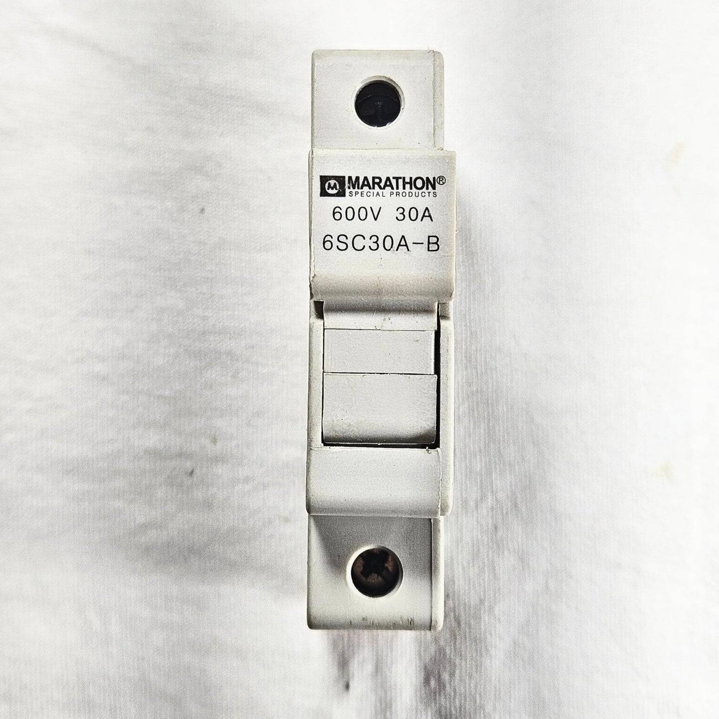 Marathon 6SC30A-B 600V 30A Class CC fuse holder for industrial electrical panels and MRO applications