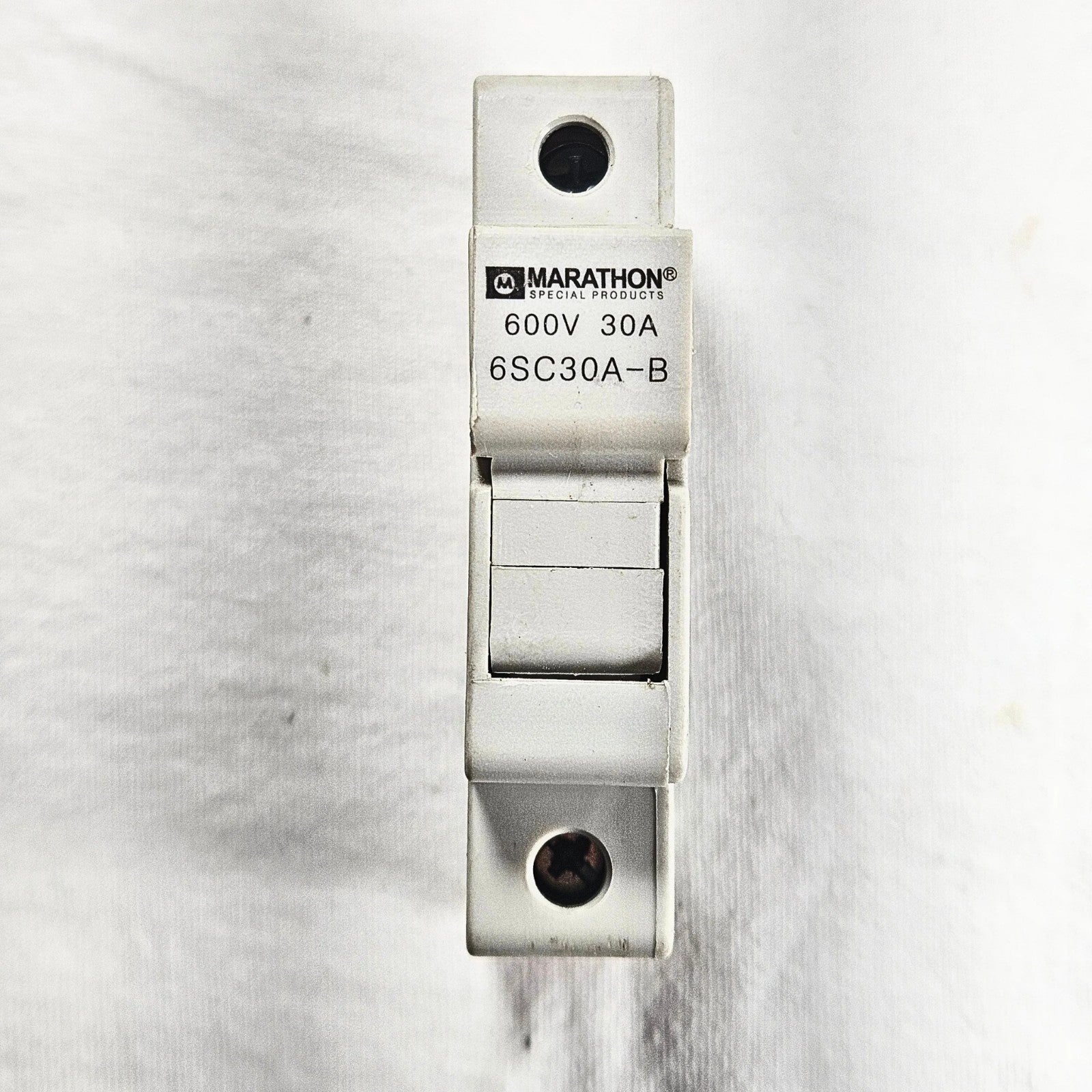 Marathon 6SC30A-B 600V 30A Class CC fuse holder for industrial electrical panels and MRO applications