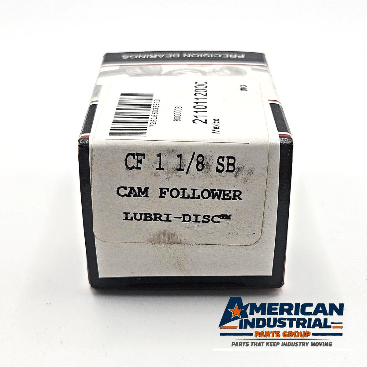 McGill CF 1 1/8 SB 2110112000 CAMROL sealed stud-type cam follower 1-1/8 inch roller for industrial machinery and MRO replacement